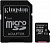 Флеш карта microSDXC 64Gb Class10 Kingston SDCS/64GB Canvas Select + adapter