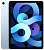 планшет apple ipad air 2020 myh02ru/a a14 bionic 2.99 6с rom64gb 10.9" ips 2360x1640 3g 4g ios голубое небо 12mpix 7mpix bt wifi touch edge 10hr