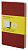 блокнот moleskine cahier journal ch112 pocket 90x140мм обложка картон 64стр. клетка клюквенный (3шт)