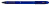 491958 ручка шариков. cello gripper bright синий d=0.5мм кор. сменный стержень линия 0.3мм резин. манжета чернила пониженной вязкости