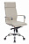 CH-993MB/IVORY Кресло руководителя Бюрократ CH-993MB слоновая кость эко.кожа крестов. металл хром