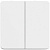 умный выключатель yeelight smart flex switch double 2-хкл. белый (ylkg13yl)