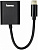 Разветвитель USB-C Hama 00135749 2порт. черный