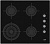 Газовая варочная поверхность Beko HILW64122S черный