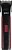 Машинка для стрижки Sinbo SHC 4365 черный/красный (насадок в компл:1шт)