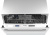 BDW 4106 D Встраиваемые ПММ шириной 45 см Weissgauff 45x55x51.8 см, 6 комплектов посуды, электронное управление, дисплей, расход воды 11 л., 6 программ