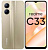 6051882 смартфон realme c33 64gb 4gb золотой моноблок 3g 4g 6.5" 1600x720 android 12 50mpix 802.11 a/b/g/n/ac nfc gps gsm900/1800 gsm1900 touchsc