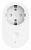 умная розетка xiaomi mija mi smart power plug wi-fi белый (gmr4015gl/x22002)