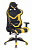 CH-772N/BL+YELLOW Кресло игровое Бюрократ CH-772N черный/желтый искусственная кожа с подголов. крестовина пластик