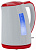 Чайник электрический Polaris PWK 1790СL 1.7л. 2200Вт белый/красный (корпус: пластик)