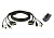 2l-7d03udx4 комплект кабелей usb, dvi-d dual link для защищенного kvm-переключателя (3м)/ set cables 3m for usb dvi-d dual link dual display secure kvm cable