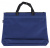 папка-портфель deli extend eb55232 2 отдел. a4 текстиль синий
