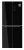 423161 Холодильник Weissgauff WCD 486 NFB черный (двухкамерный)