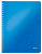 блокнот leitz wow 46380036 a4 pp 80л клетка твердая обложка спираль двойная синий