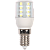 b4tv11elc ecola t25 led micro 1,1w e14 4000k 340° кукуруза (для холодил., шв. машинки и т.д.) 63x25 mm