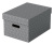 короб для хранения esselte 628283 м складной 265x205x365мм серый картон (упак.:3шт)