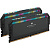CMT64GX5M2X5600C40 Память оперативная/ Corsair DDR5, 5600MHz 64GB 2x32GB DIMM, Unbuffered, 40-40-40-77, OC PMIC, XMP 3.0, DOMINATOR PLATINUM RGB DDR5 Black
