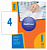этикетки multilabel 40105148 a4 105x148.50мм 4шт на листе/80г/м2/100л./белый матовое самоклей. универсальная