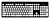 483493 Клавиатура Оклик 580M черный USB slim