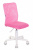 KD-9/WH/TW-13A Кресло детское Бюрократ KD-9 розовый TW-06A TW-13А сетка/ткань крестов. пластик пластик белый