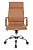 CH-993/CAMEL Кресло руководителя Бюрократ Ch-993 светло-коричневый эко.кожа крестов. металл хром