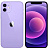 mjqf3zp/a смартфон apple a2399 iphone 12 mini 64gb 4gb фиолетовый моноблок 3g 4g 1sim 5.4" 1080x2340 ios 15 12mpix 802.11 a/b/g/n/ac/ax nfc gps touchsc protect
