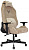 KNIGHT N1 BEIGE Кресло игровое Knight N1 Fabric бежевый Light-21 с подголов. крестов. металл