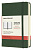 dhk1512dc2 ежедневник moleskine classic pocket 90x140мм 400стр. зеленый