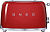 Тостер на 2 ломтика,SMEG TSF01RDEU, красный