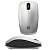 N4G84AA Мышь HP z3200 серебристый/черный оптическая (1600dpi) беспроводная USB для ноутбука (2but)