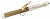 HS60596 Щипцы Scarlett SC-HS60596 30Вт покрытие:керамическое золотистый/белый