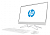 4gu53ea#acb моноблок hp 24-f0006ur aio 23.8"(1920x1080)/amd a9 9425(3.1ghz)/8192mb/128pcissd+1000gb/dvdrw/int:amd radeon r5/cam/bt/wifi/war 1y/5.92kg/snow white