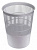 корзина для бумаг стамм кр52 круглая 14л. пластик серый