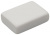 1591726 ластик buro sq-small 26х18.5х8мм резина термопластичная белый