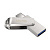 Флеш Диск Sandisk 256Gb Ultra Dual Drive Luxe SDDDC4-256G-G46 USB3.1 серебристый