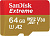 SDSQXA2-064G-GN6MA Карта памяти SanDisk Extreme microSDXC 64GB + SD Adapter + Rescue Pro Deluxe 160MB/s A2 C10 V30 UHS-I U3