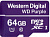 Флеш карта microSDXC 64Gb Class10 WD WDD064G1P0A Purple w/o adapter