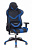 CH-772N/BL+BLUE Кресло игровое Бюрократ CH-772N черный/синий искусственная кожа с подголов. крестовина пластик