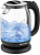 Чайник электрический Kitfort КТ-654-6 1.7л. 2200Вт черный (корпус: стекло)