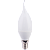 c4yw60elc ecola candle led 6,0w 220v e14 2700k свеча на ветру (композит) 118x37