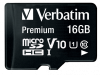 044082 Verbatim micro Secure Digital Card microSDXC 16Gb Class 10 inc adapter