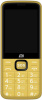 1166301 мобильный телефон ark power 4 32mb золотистый моноблок 2sim 2.8" 240x320 mocor 0.3mpix gsm900/1800 mp3 fm microsd max32gb