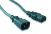 кабель-удлинитель gembird pc-189-vde-3m iec c13 iec c14 3м черный