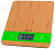 Весы кухонные электронные Polaris PKS 0545D макс.вес:5кг бамбук